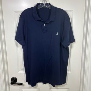 Polo Ralph Lauren Short Sleeve Cotton Polo Shirt Men’s XL Blue